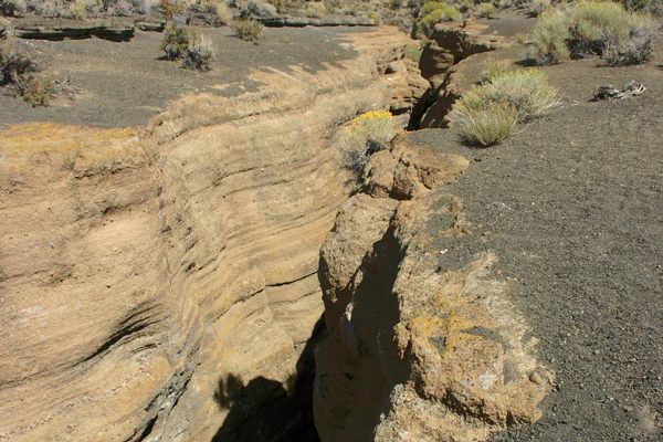 A fissure.