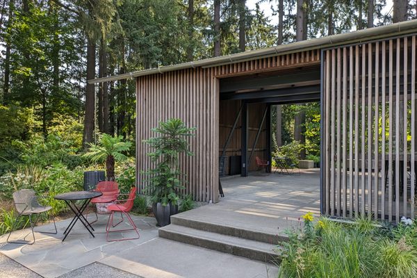 Covered Arbor for concerts and rentals