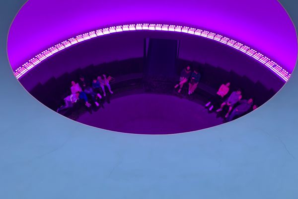 Earthlings aboard a spaceship 